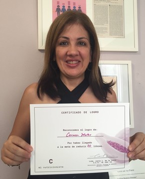 Certificado de logro nutricional