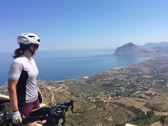 Siciliando en bicicleta