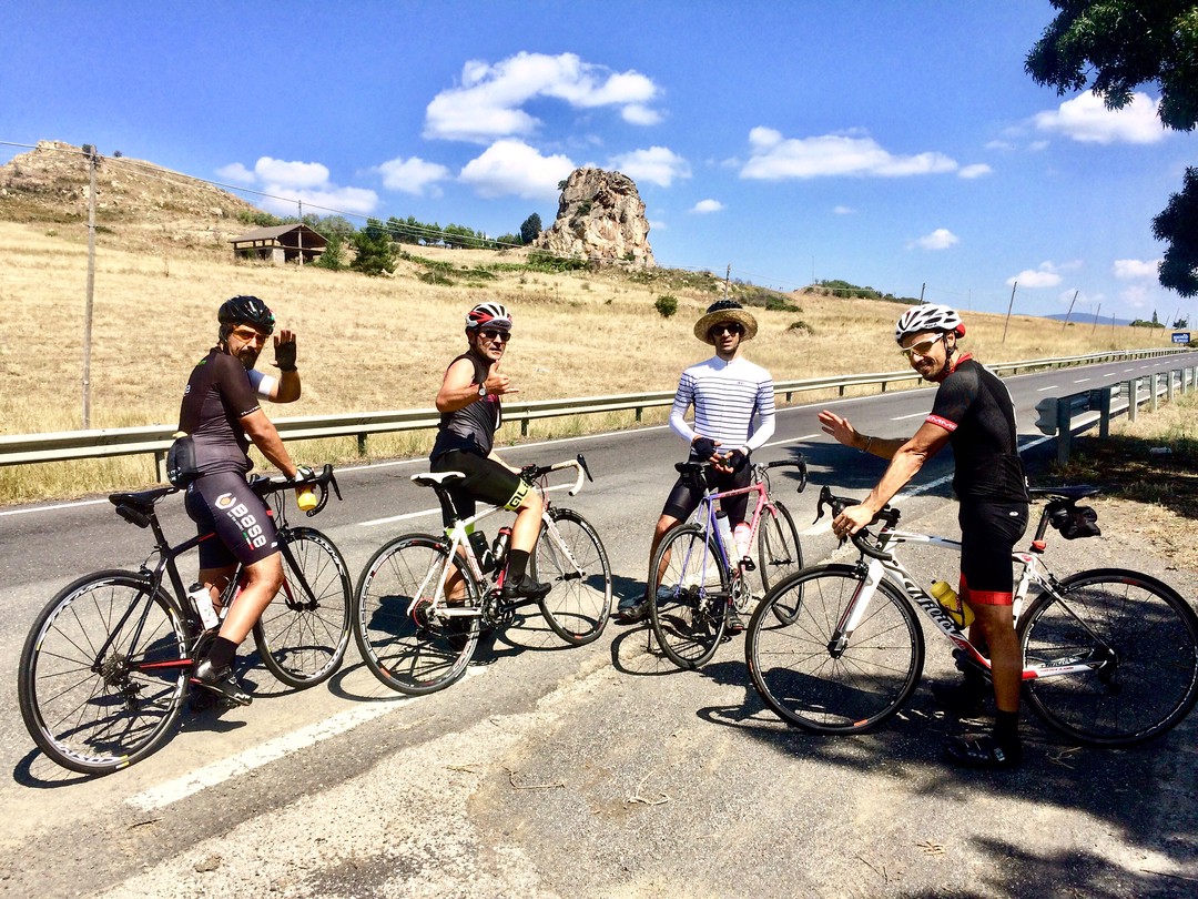 Siciliando en bicicleta