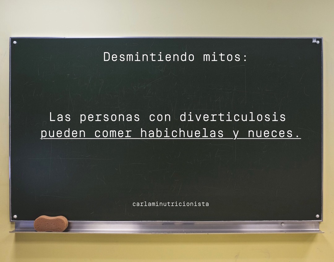 ¿Padeces de divertículos y te prohibieron las habichuelas?