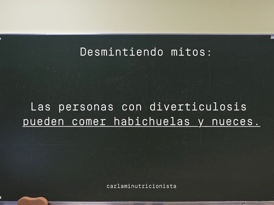 ¿Padeces de divertículos y te prohibieron las habichuelas?