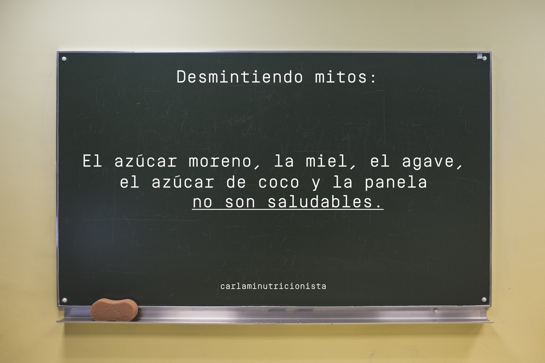 Ninguna azúcar es saludable