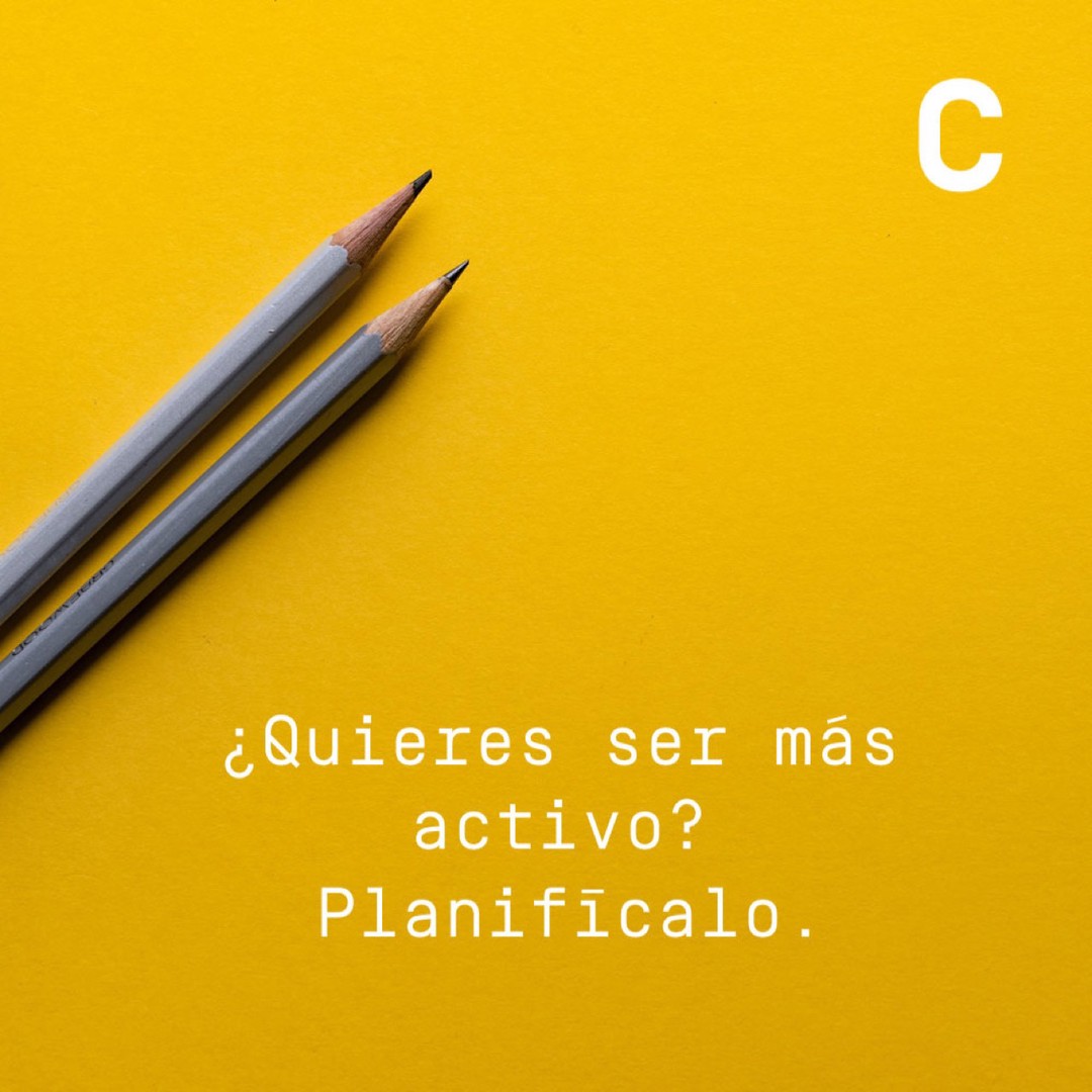 ¿Quieres ser más activo? Planifícalo