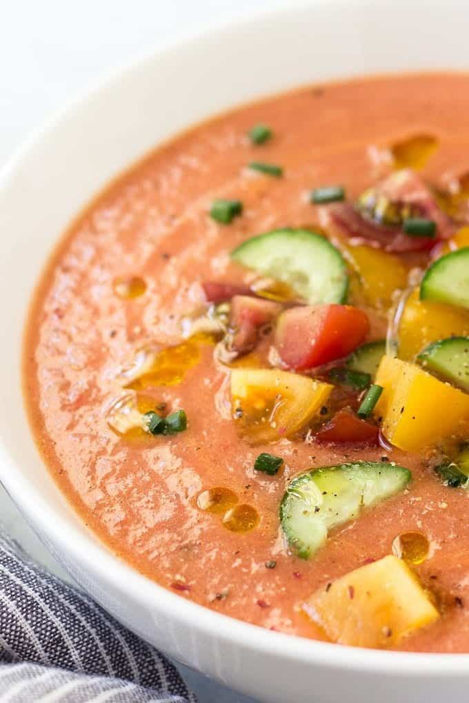 Refréscate con un buen gazpacho