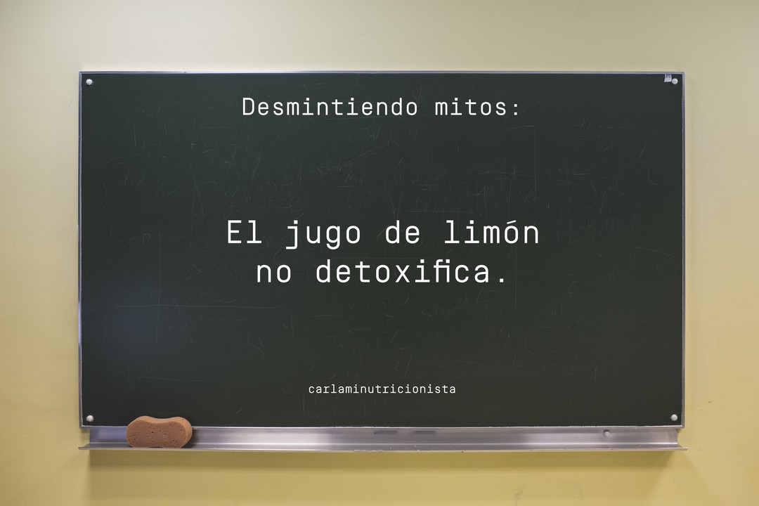 ¿Beber agua con limón?