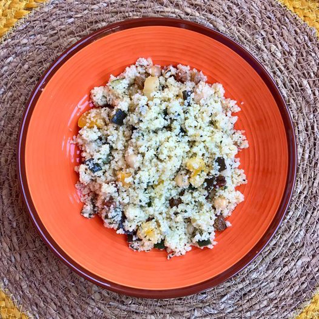 Ensalada de cuscús con menta