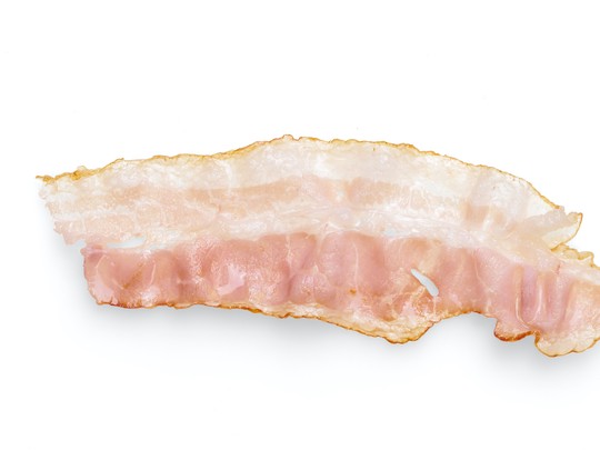 Una sola rebanada de 'bacon' al día