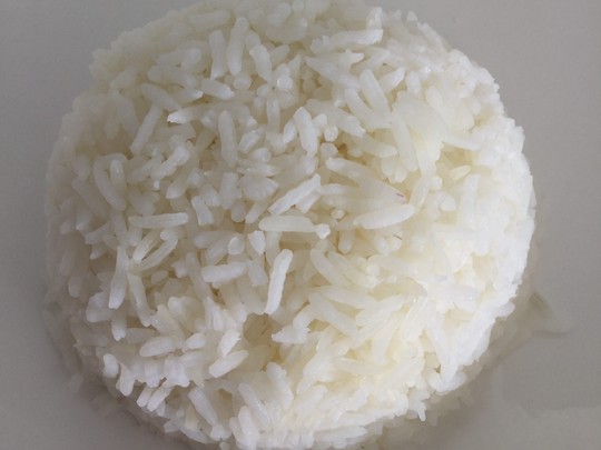 "Yo casi nunca como arroz"