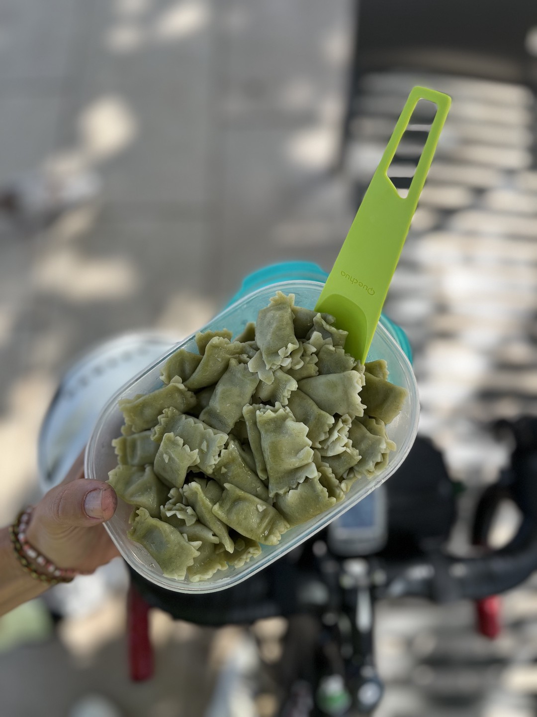 ¿Algún ciclista por aquí que esté cansado de comer barritas dulces durante la ruta?